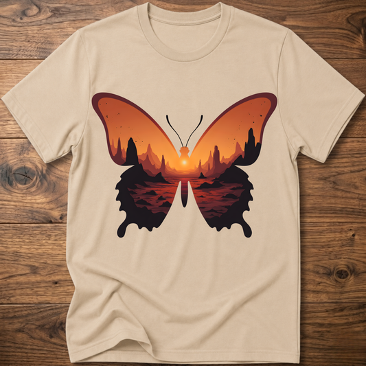 Dark Martian Butterfly T-Shirt