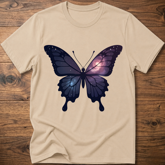 Dark Galactic Butterfly T-Shirt