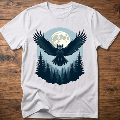 Moon Forest Owl T-Shirt