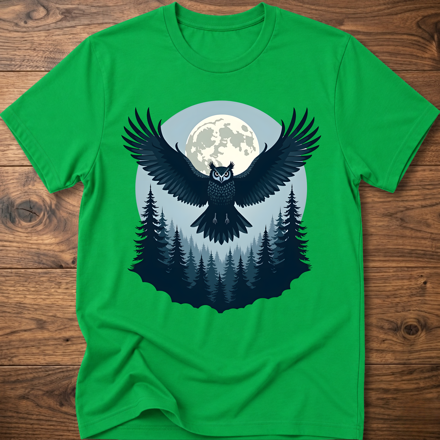 Moon Forest Owl T-Shirt