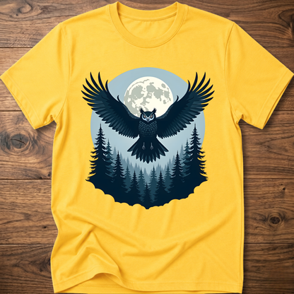 Moon Forest Owl T-Shirt