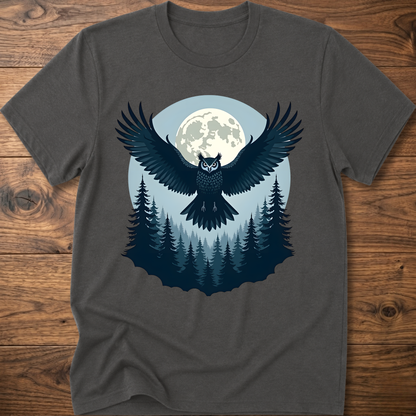 Moon Forest Owl T-Shirt
