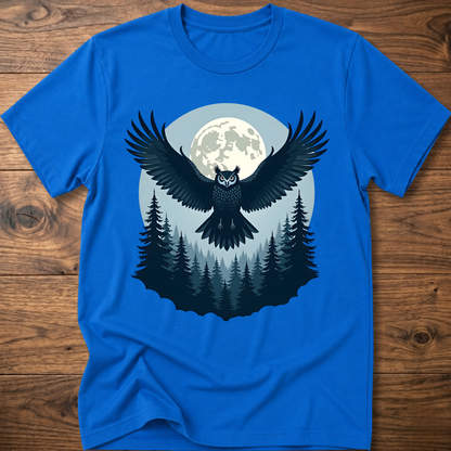 Moon Forest Owl T-Shirt