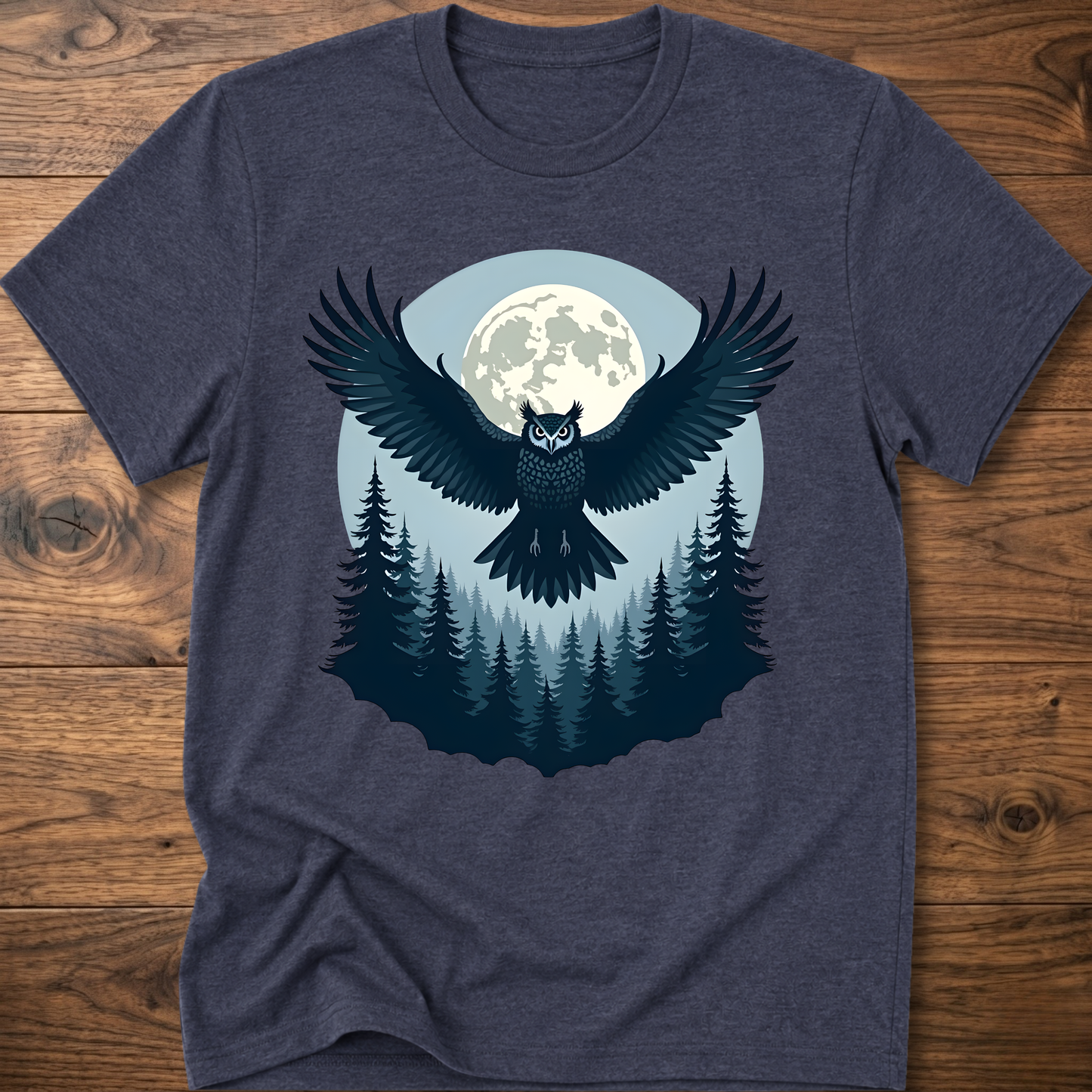 Moon Forest Owl T-Shirt