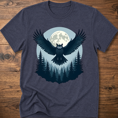 Moon Forest Owl T-Shirt