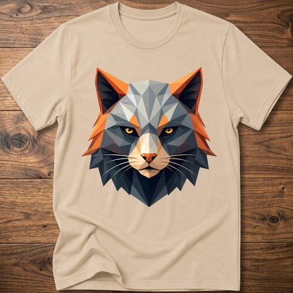 Astro Geometric Cat T-Shirt