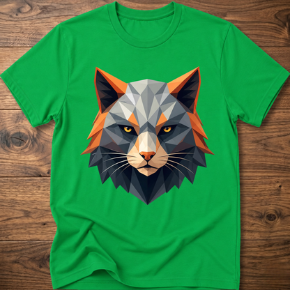 Astro Geometric Cat T-Shirt