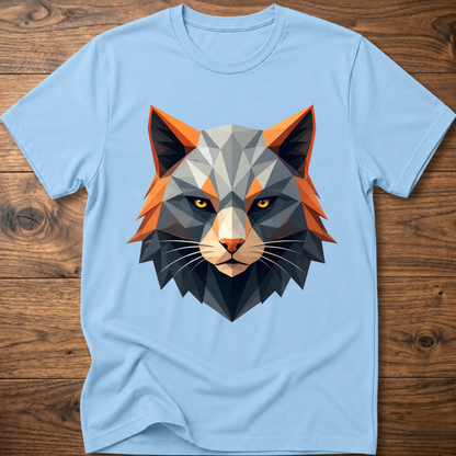 Astro Geometric Cat T-Shirt