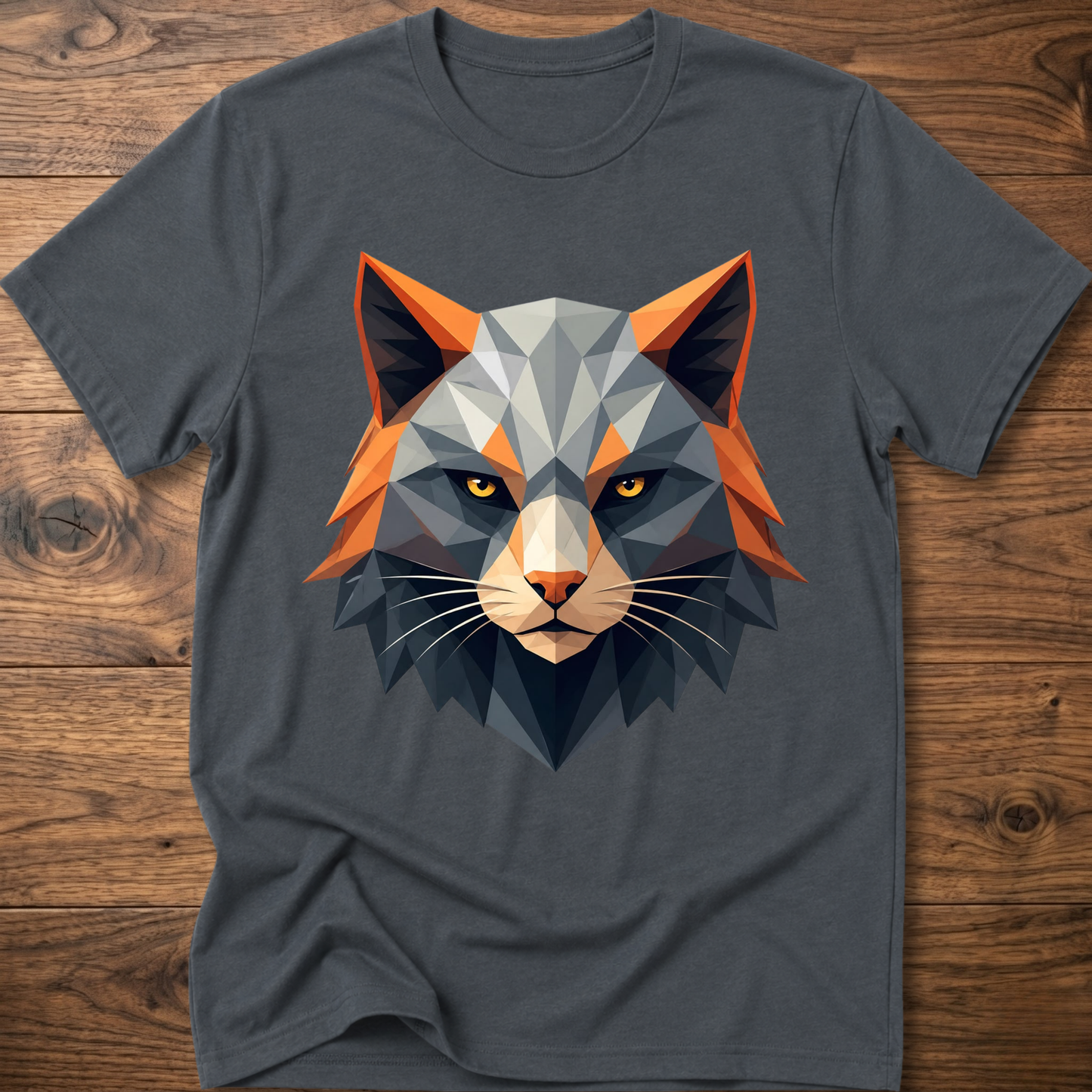 Astro Geometric Cat T-Shirt
