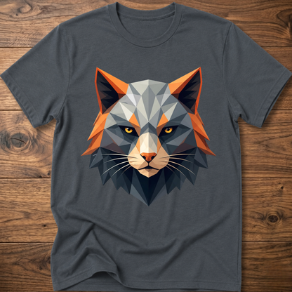 Astro Geometric Cat T-Shirt