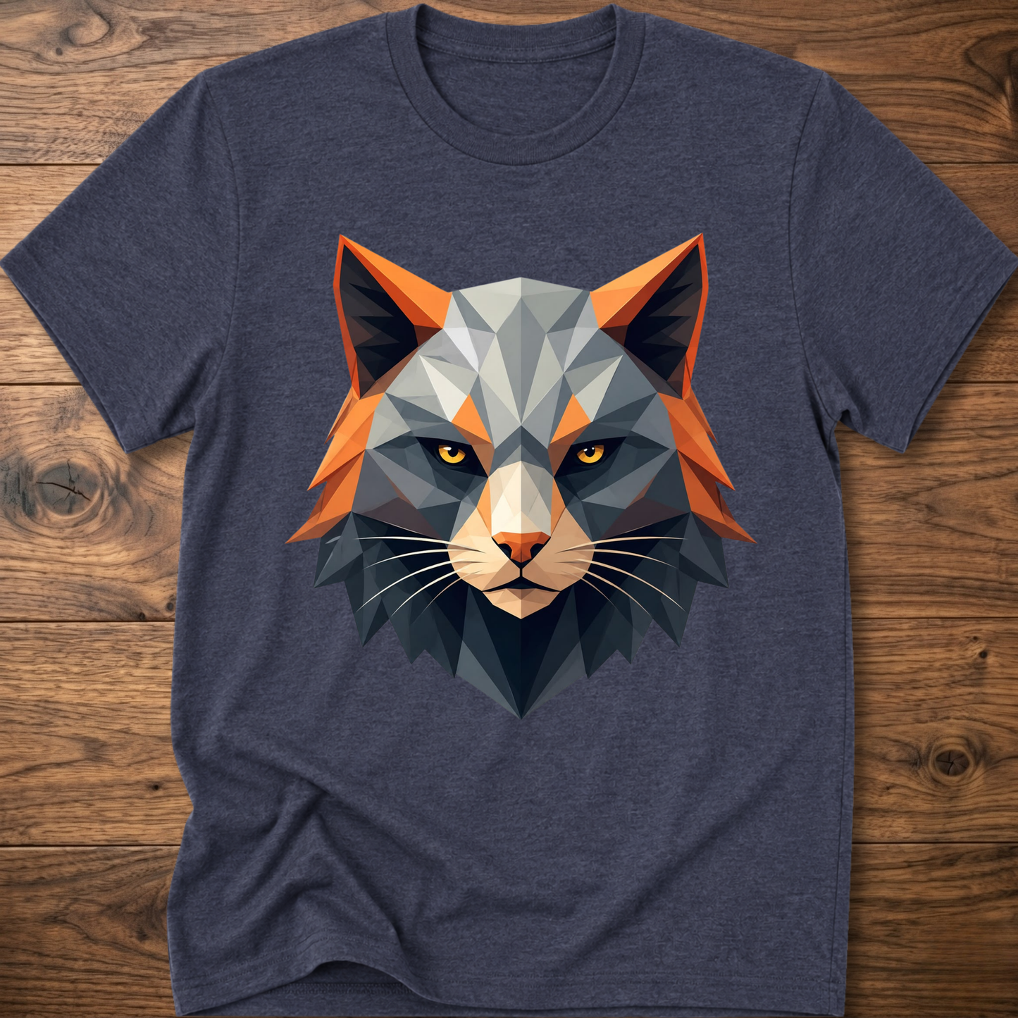 Astro Geometric Cat T-Shirt