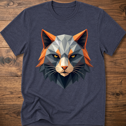 Astro Geometric Cat T-Shirt