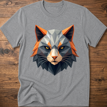 Astro Geometric Cat T-Shirt