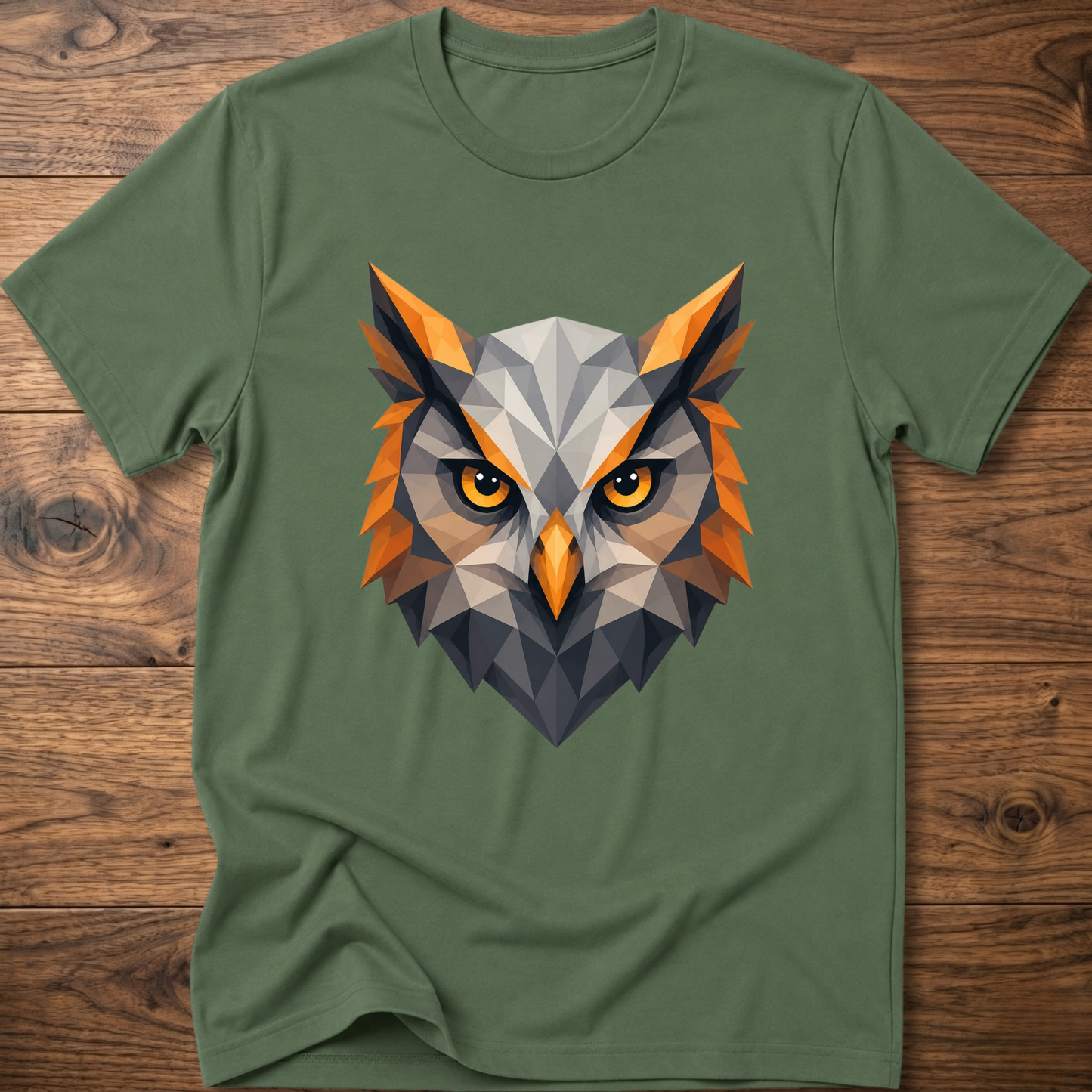 Astro Geometric Owl T-Shirt