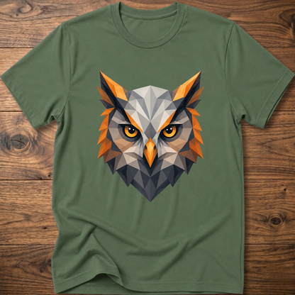Astro Geometric Owl T-Shirt