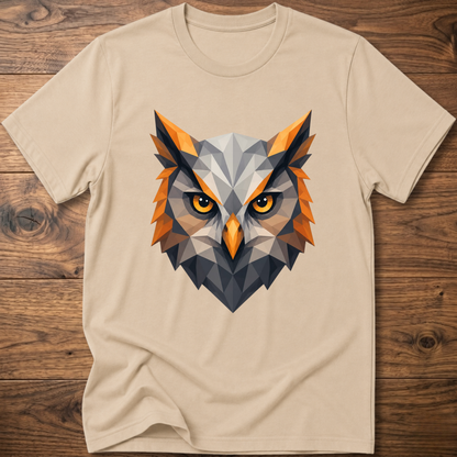 Astro Geometric Owl T-Shirt