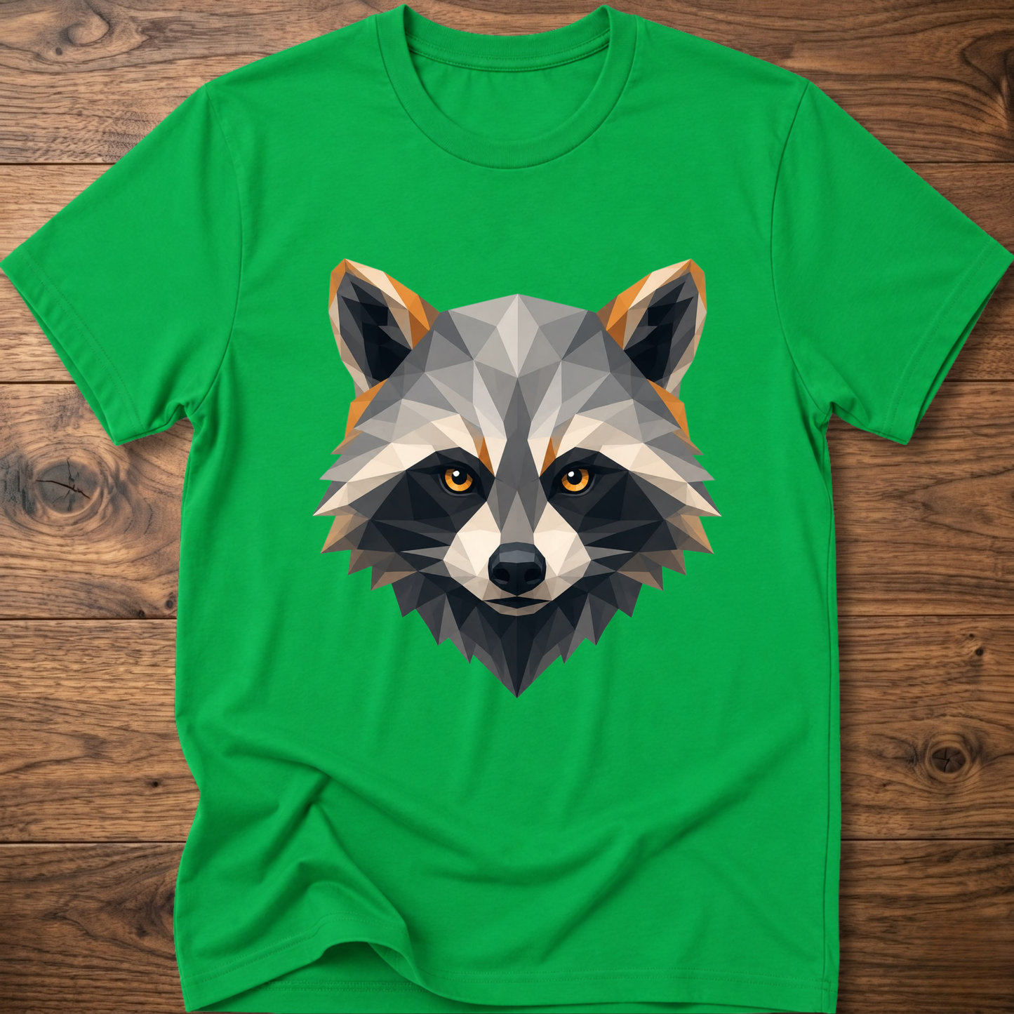 Astro Geometric Raccoon T-Shirt
