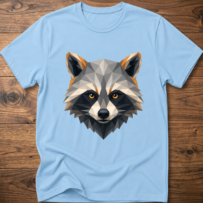 Astro Geometric Raccoon T-Shirt