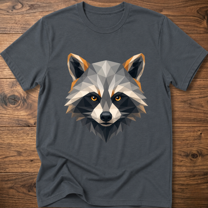 Astro Geometric Raccoon T-Shirt