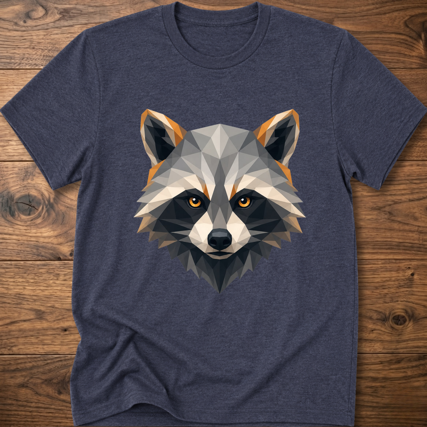 Astro Geometric Raccoon T-Shirt