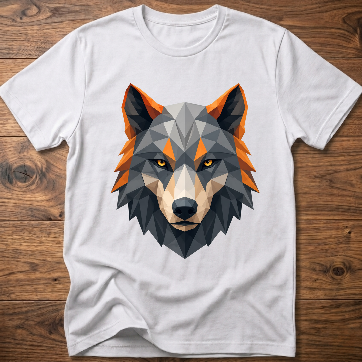Astro Geometric Wolf T-Shirt
