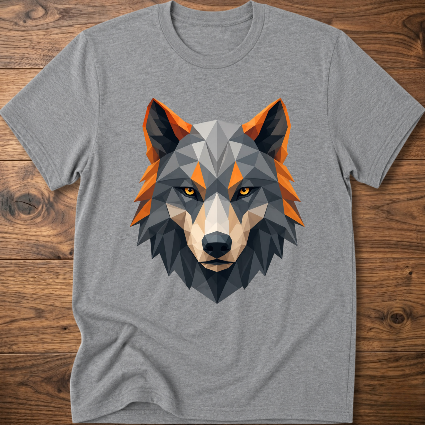 Astro Geometric Wolf T-Shirt
