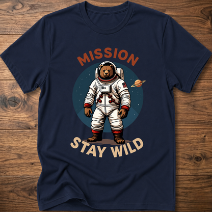 Mission Stay Wild Bear T-Shirt