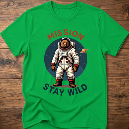 Mission Stay Wild Bear T-Shirt