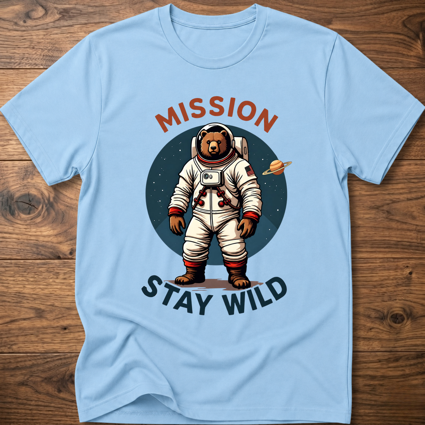 Mission Stay Wild Bear T-Shirt