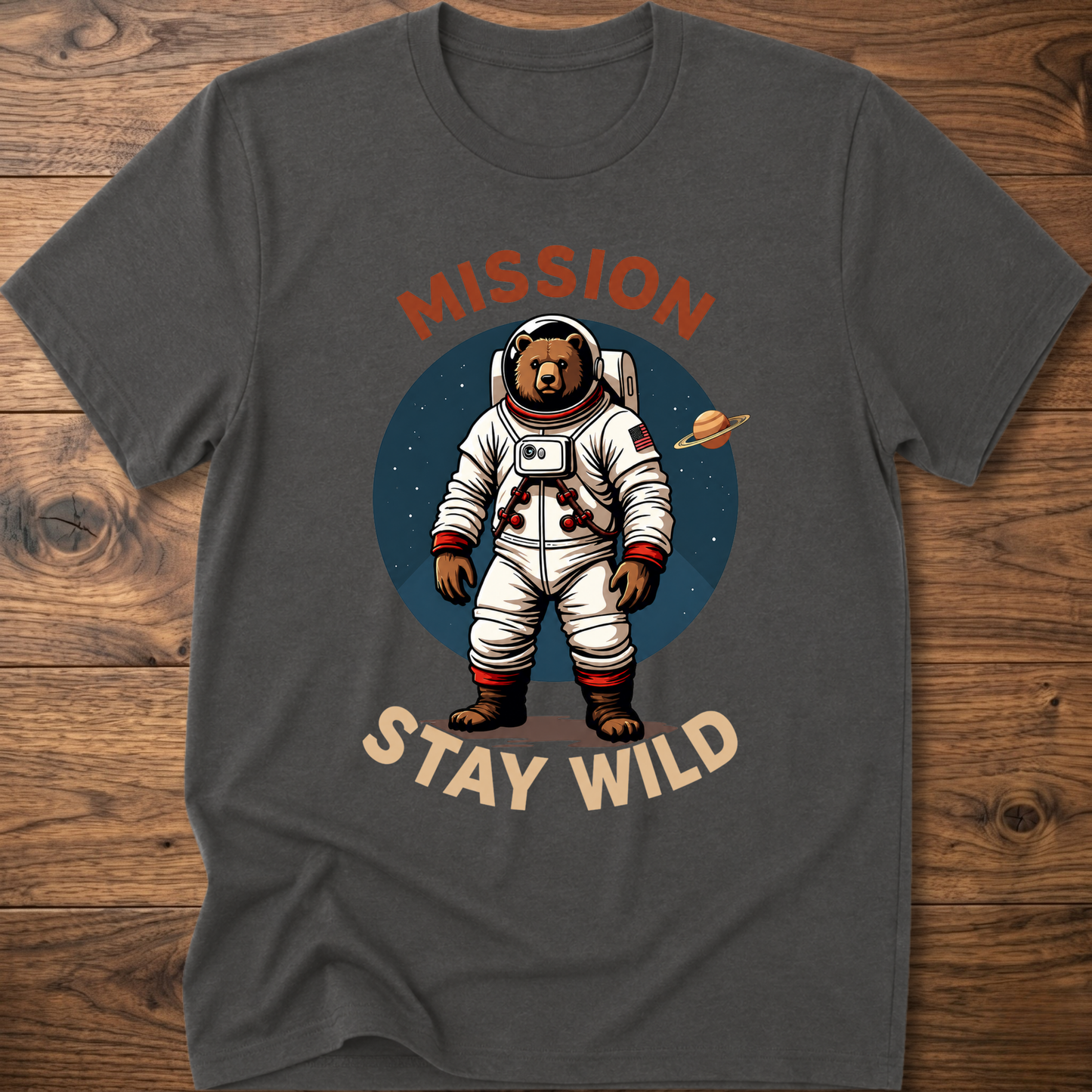 Mission Stay Wild Bear T-Shirt
