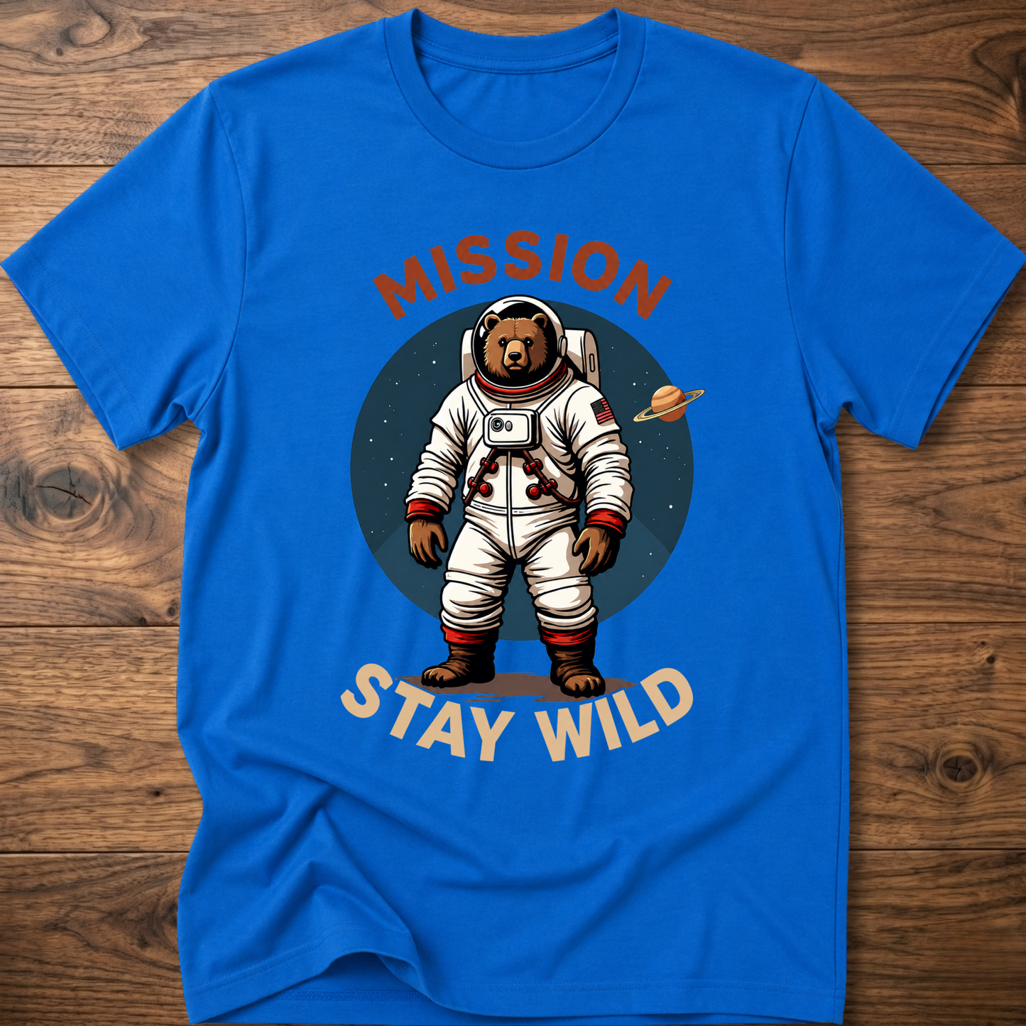 Mission Stay Wild Bear T-Shirt