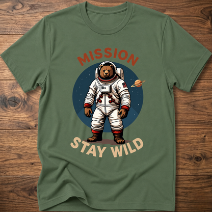 Mission Stay Wild Bear T-Shirt