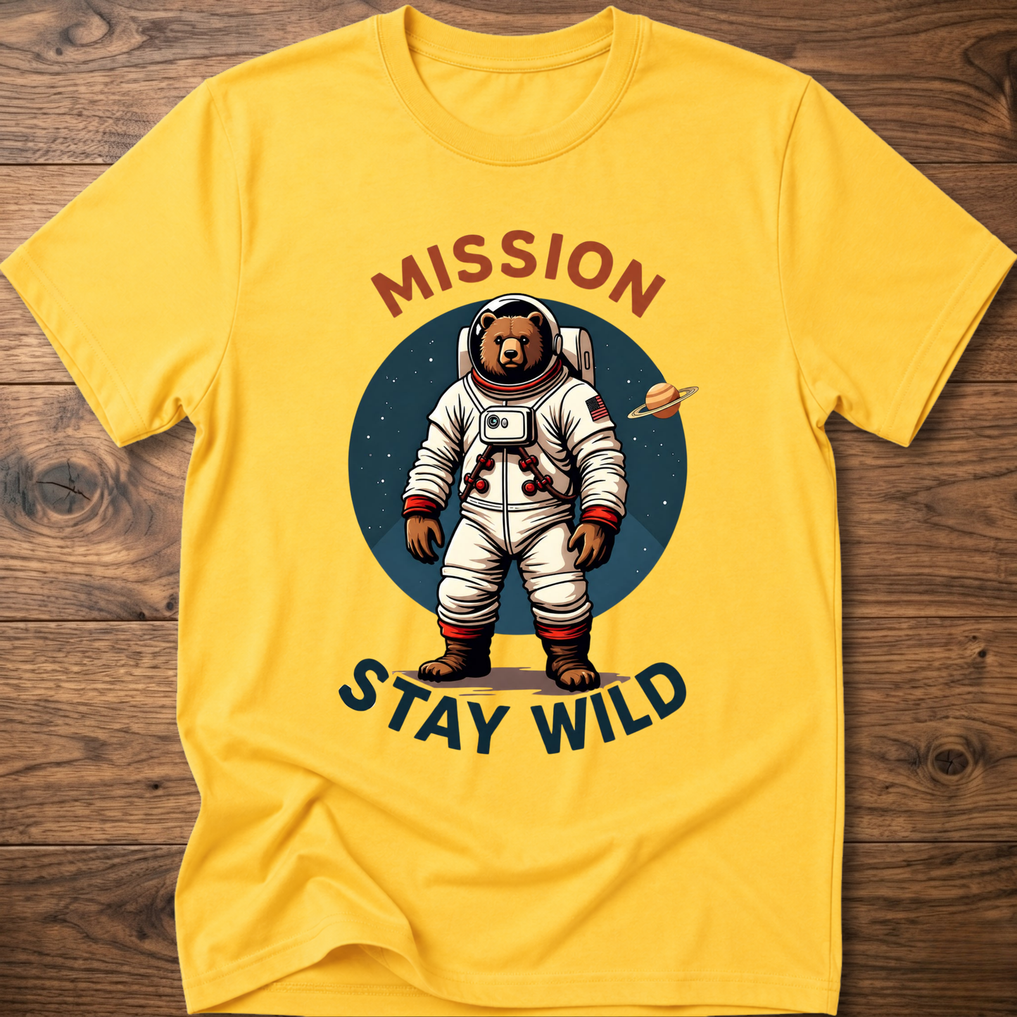 Mission Stay Wild Bear T-Shirt