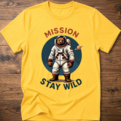Mission Stay Wild Bear T-Shirt