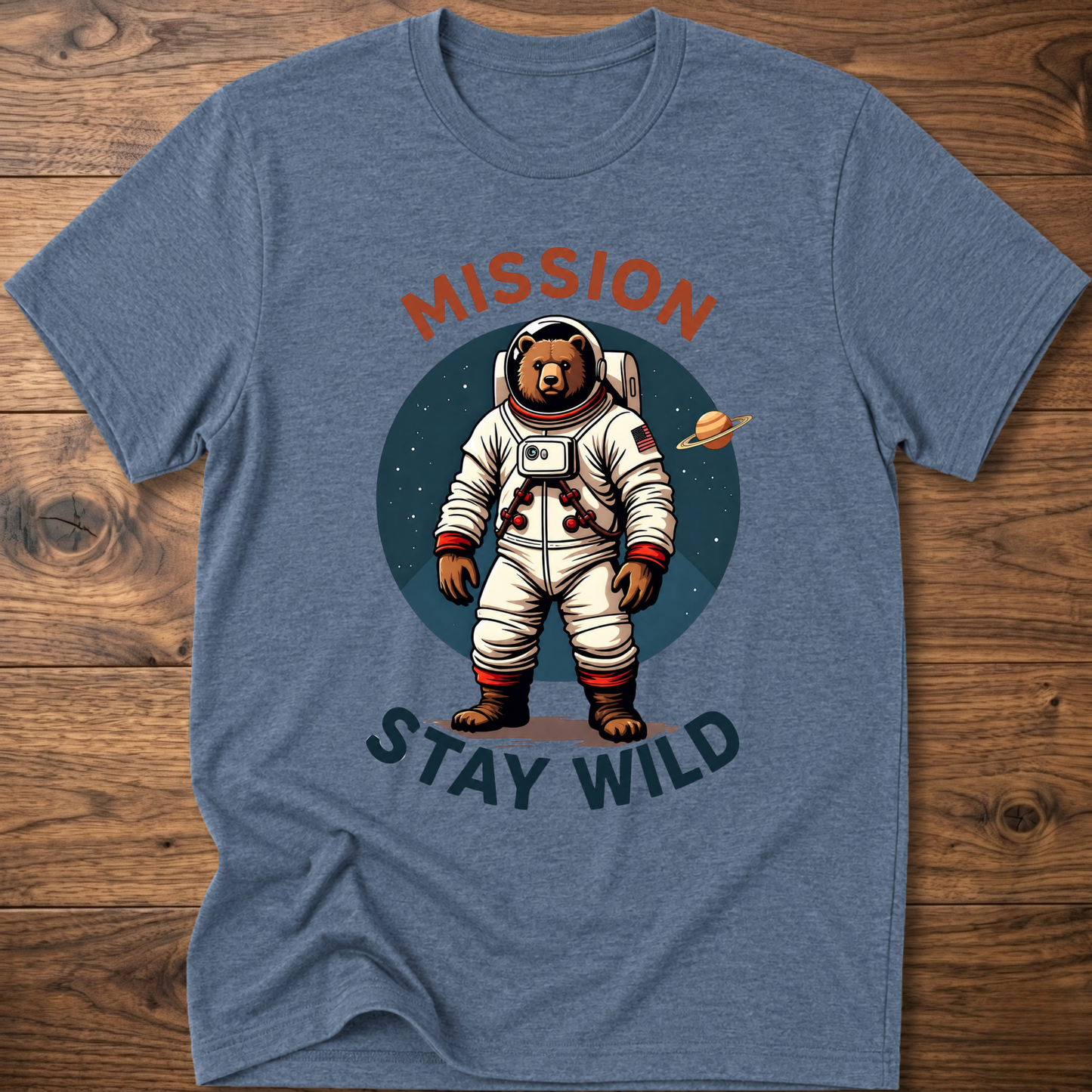 Mission Stay Wild Bear T-Shirt