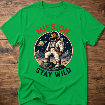 Mission Stay Wild Bear T-Shirt