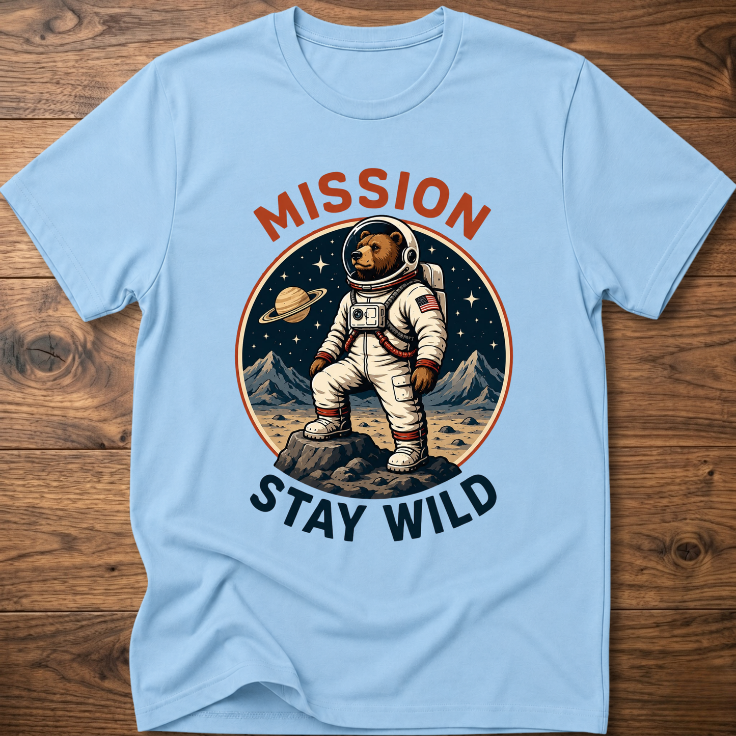 Mission Stay Wild Bear T-Shirt