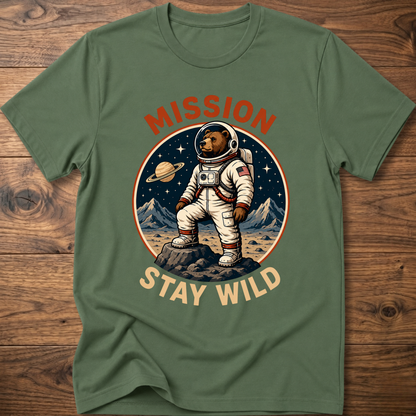 Mission Stay Wild Bear T-Shirt