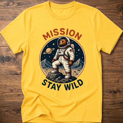Mission Stay Wild Bear T-Shirt