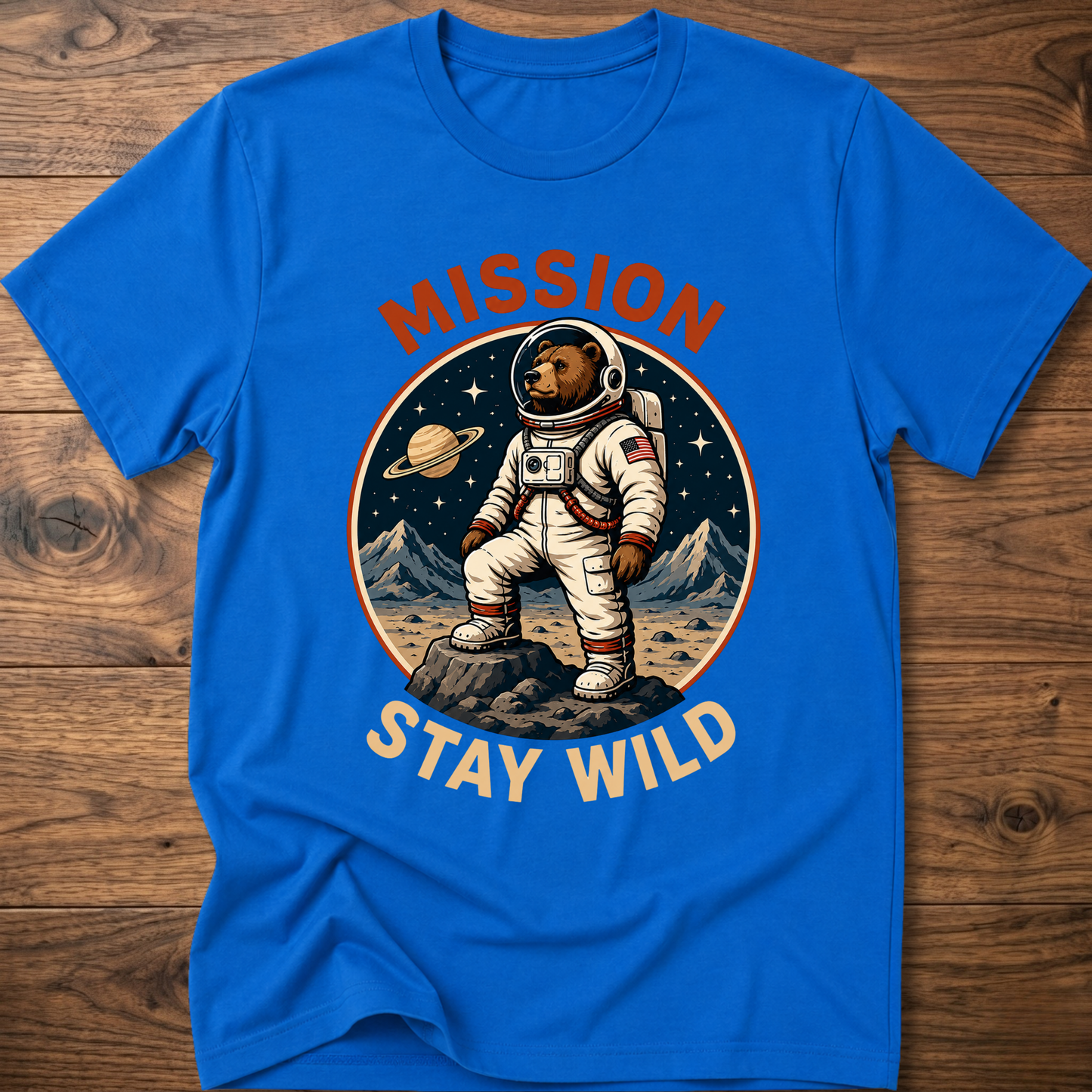 Mission Stay Wild Bear T-Shirt