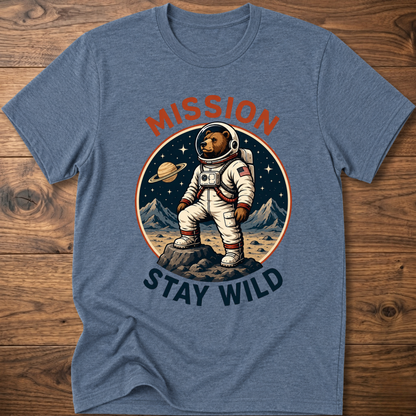 Mission Stay Wild Bear T-Shirt