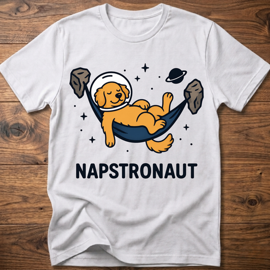 Napstronaut Dog T-Shirt