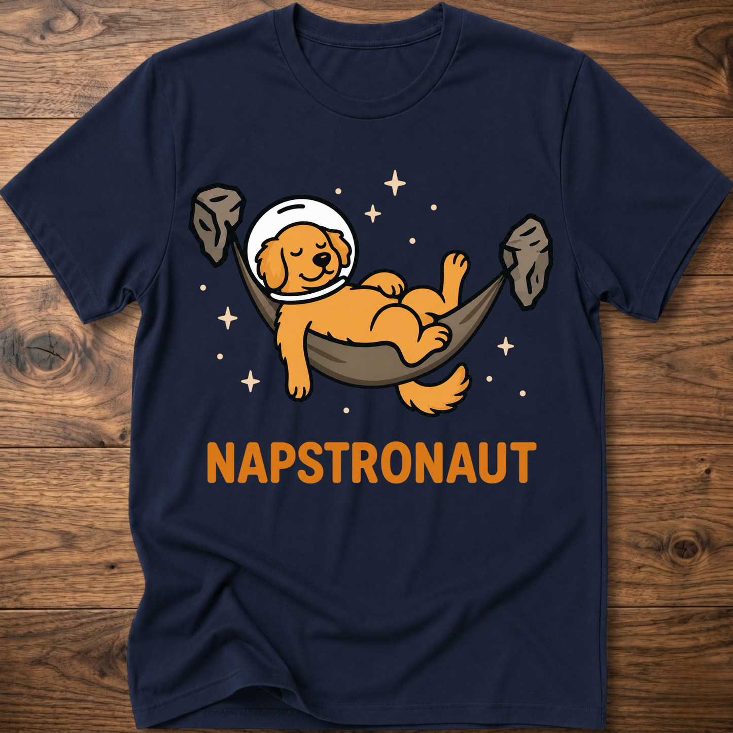 Napstronaut Dog T-Shirt