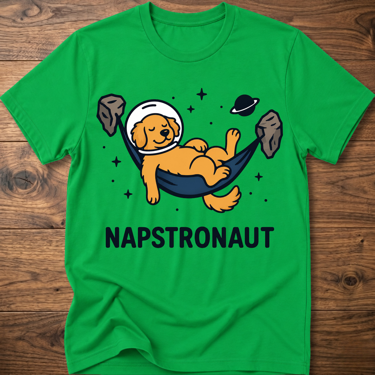 Napstronaut Dog T-Shirt