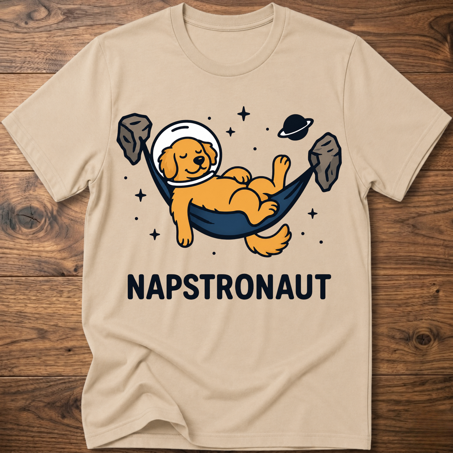 Napstronaut Dog T-Shirt