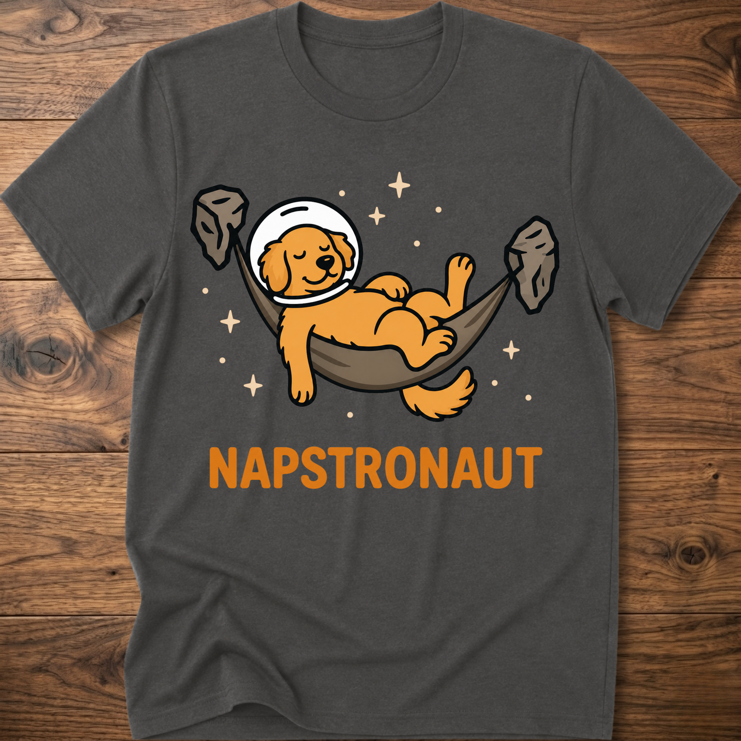 Napstronaut Dog T-Shirt