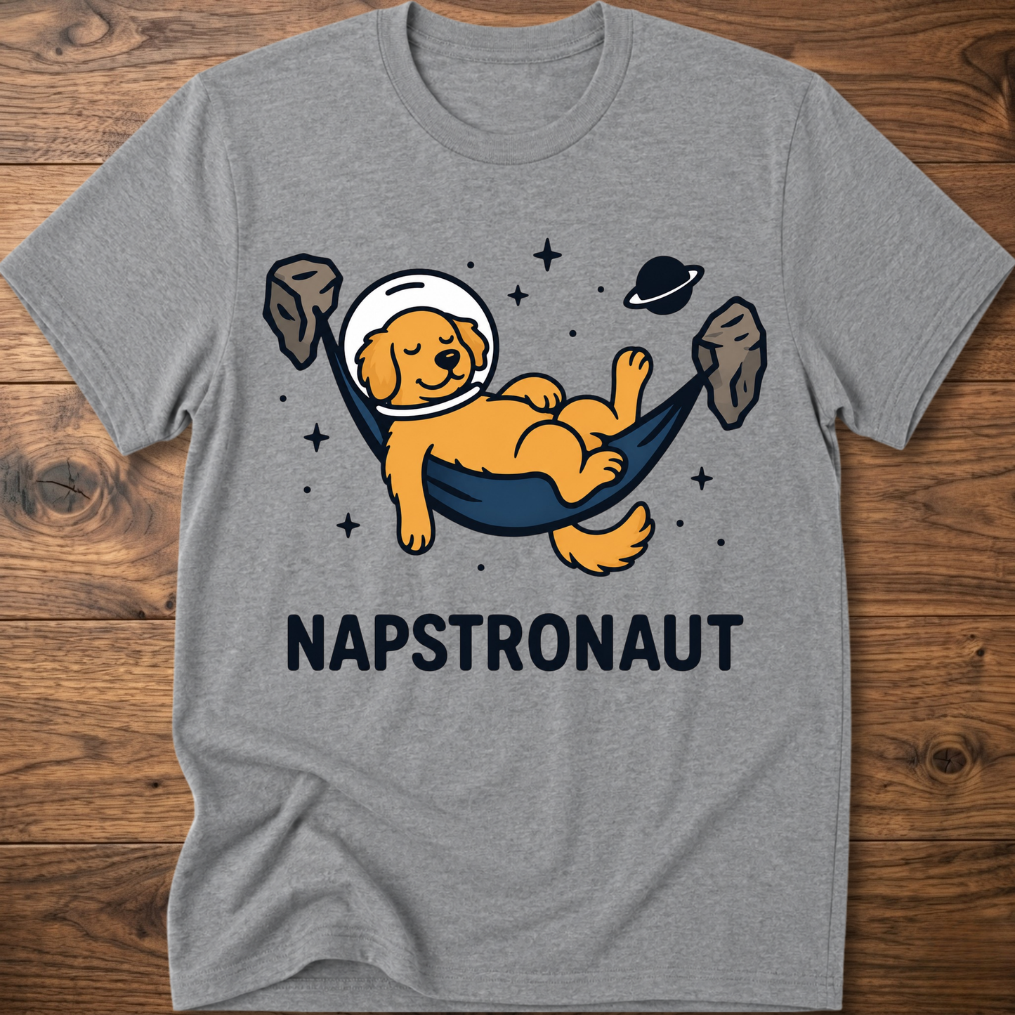 Napstronaut Dog T-Shirt
