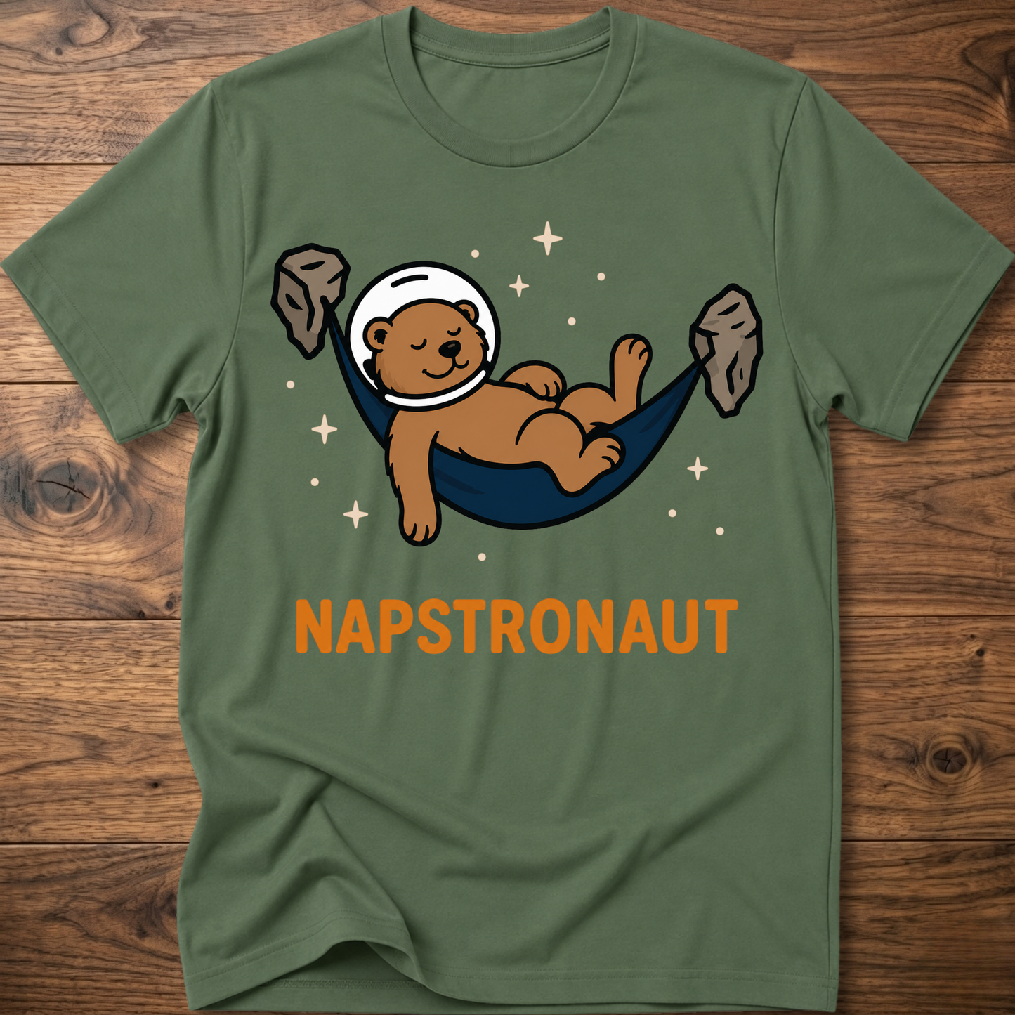 Napstronaut Bear T-Shirt