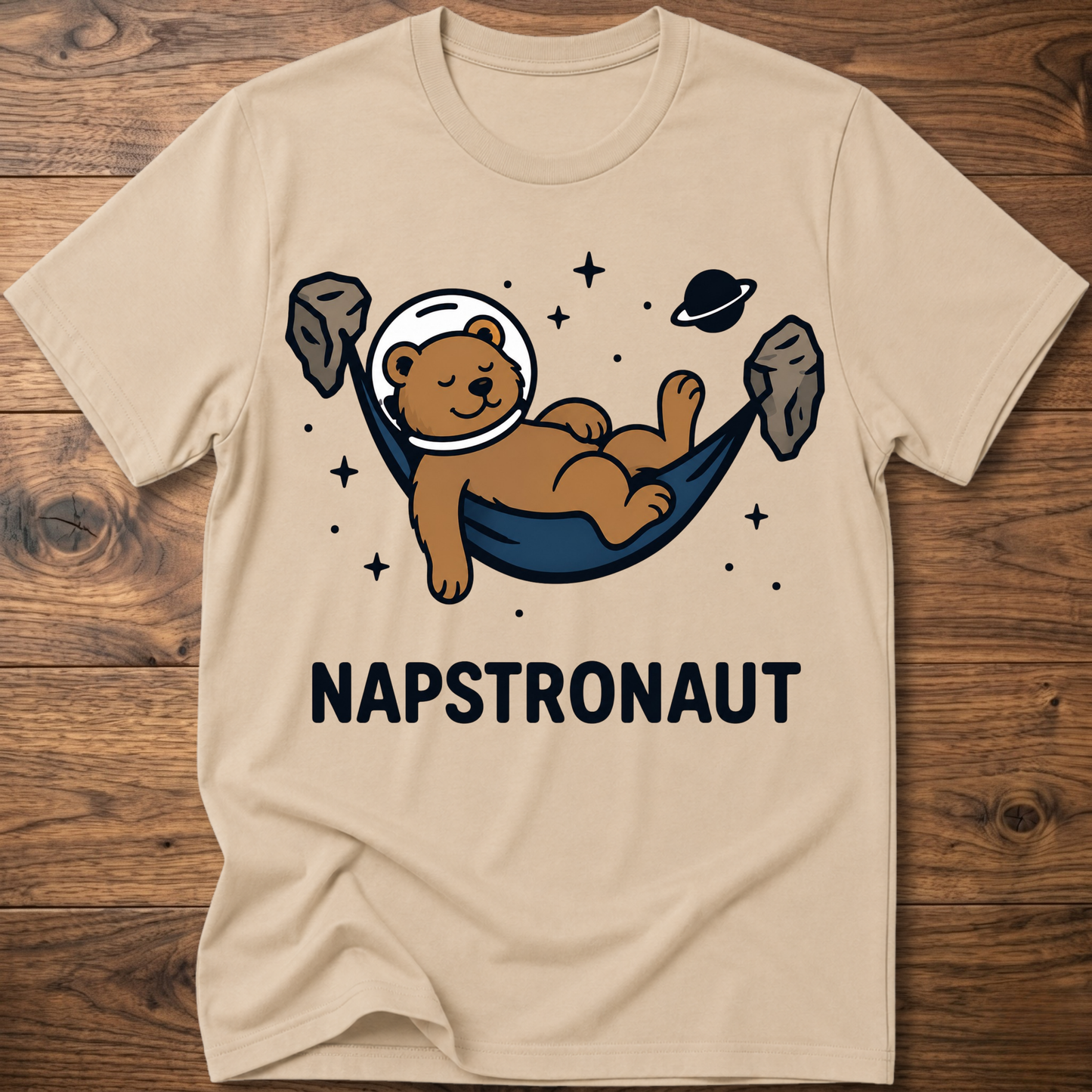 Napstronaut Bear T-Shirt