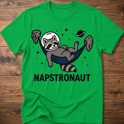 Napstronaut Raccoon T-Shirt